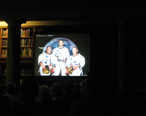The event started with a journey through the history of Apollo lunar missons